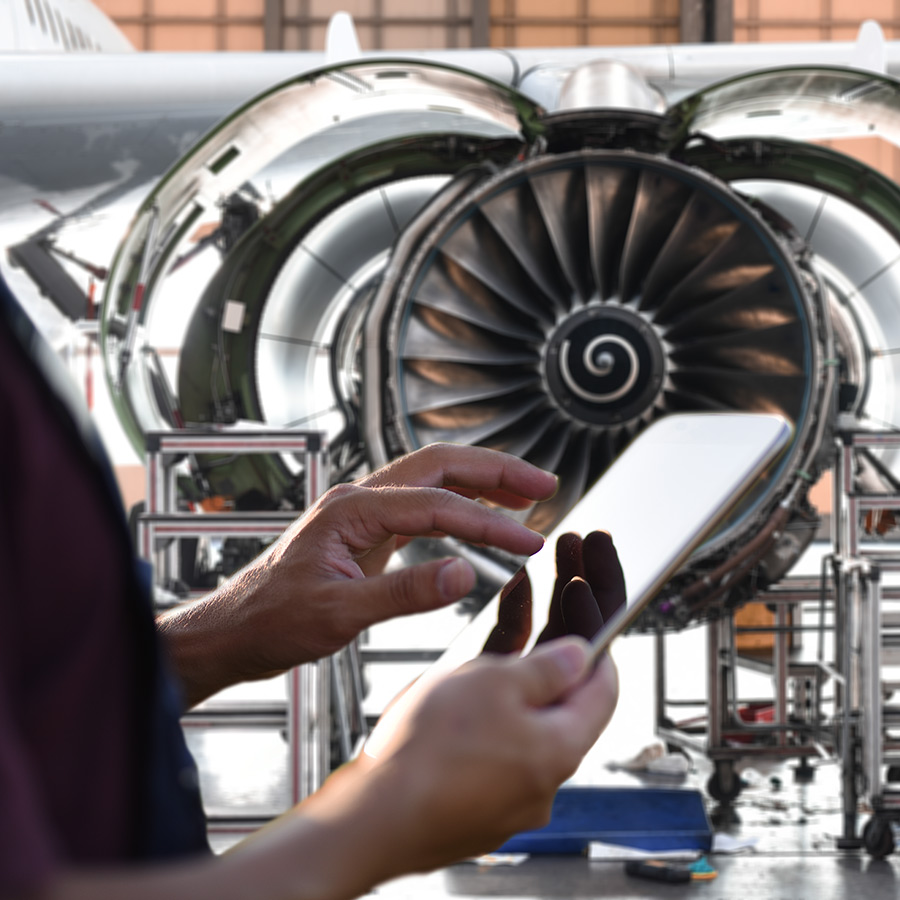 luftfahrt turbine check